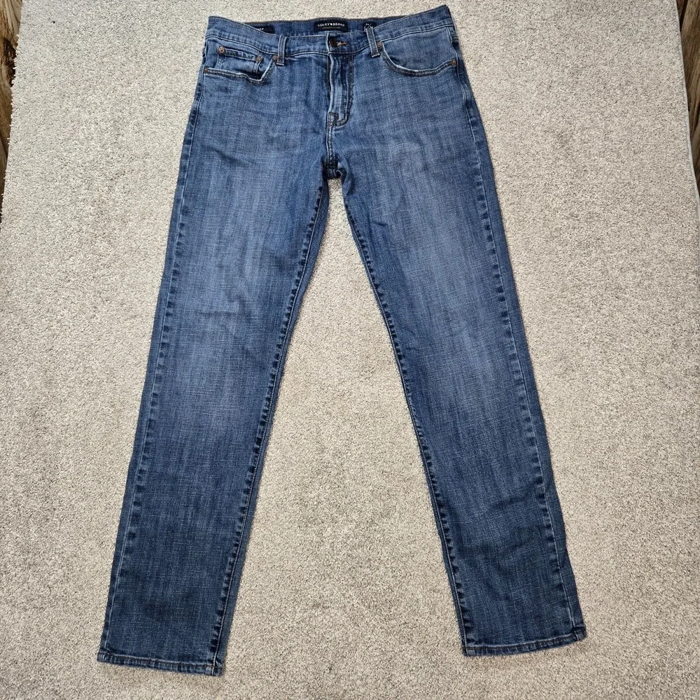 Lucky Brand 221 Original Straight Jeans Men 34x34‎ stretch